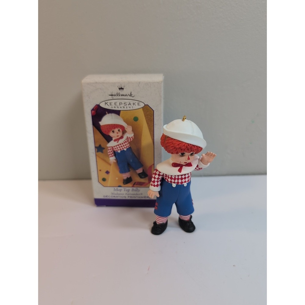 Hallmark Keepsake Ornament-Mop Top Billy, dated 1999 Madame Alexander Series
